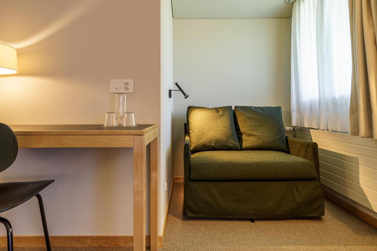 Hotel Alpenruhe - Vintage Design Hotel Wengen Bagian luar foto
