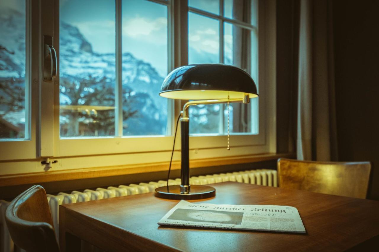 Hotel Alpenruhe - Vintage Design Hotel Wengen Bagian luar foto